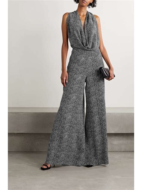 michael kors crepe jumpsuit